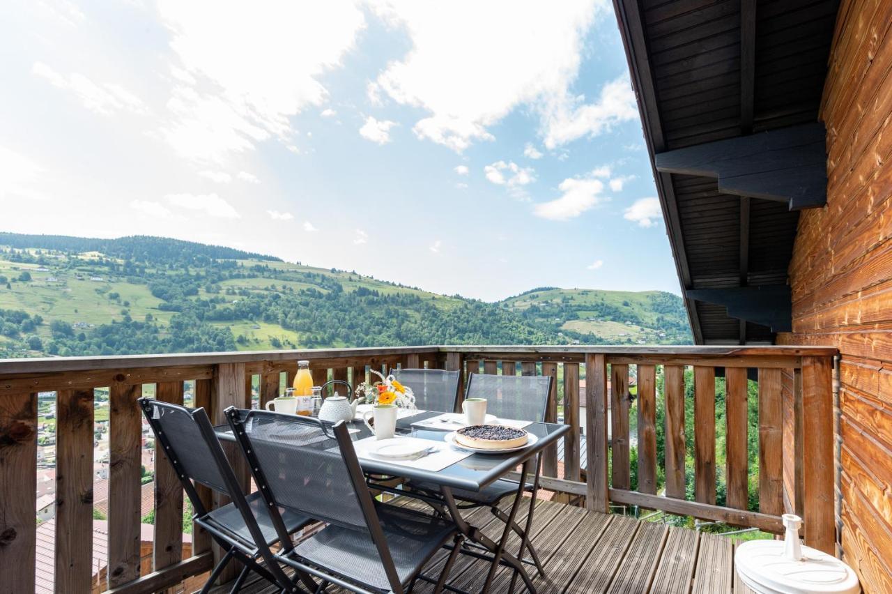 Ferienwohnung Le Flocon 88 - Vue Exceptionnelle La Bresse Exterior foto